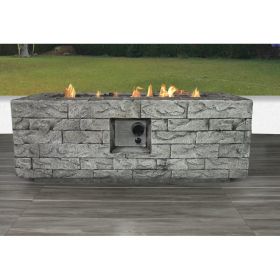 Fiber Reinforced Concrete Propane/Natural Gas Fire pit table(Cast Stone)