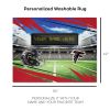 [Personalization Only] Official NFL Falcons - 62" x 84" Personalized Washable Rug