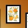 Trendy Decor 4U "Sunshine on My Mind- Oranges" Framed Wall Art for Living Room, Wall Art Print for Home Decor, Bedroom Wall Art by House Fenway