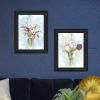 Trendy Decor 4U "Flowers from the Farm" Framed Wall Art for Living Room, Wall Art Print for Home Decor, Bedroom Wall Art by Jennifer Holden